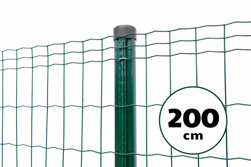 Zvárané pletivo PVC, 200cm(101,6x50,8/2,5) - 25m zelené